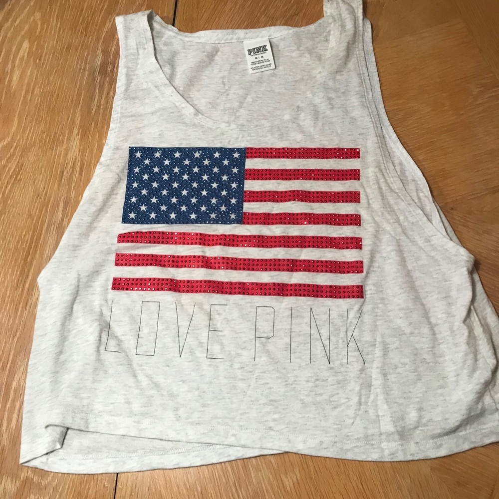 Victoria’s Secret PINK USA tank top size M